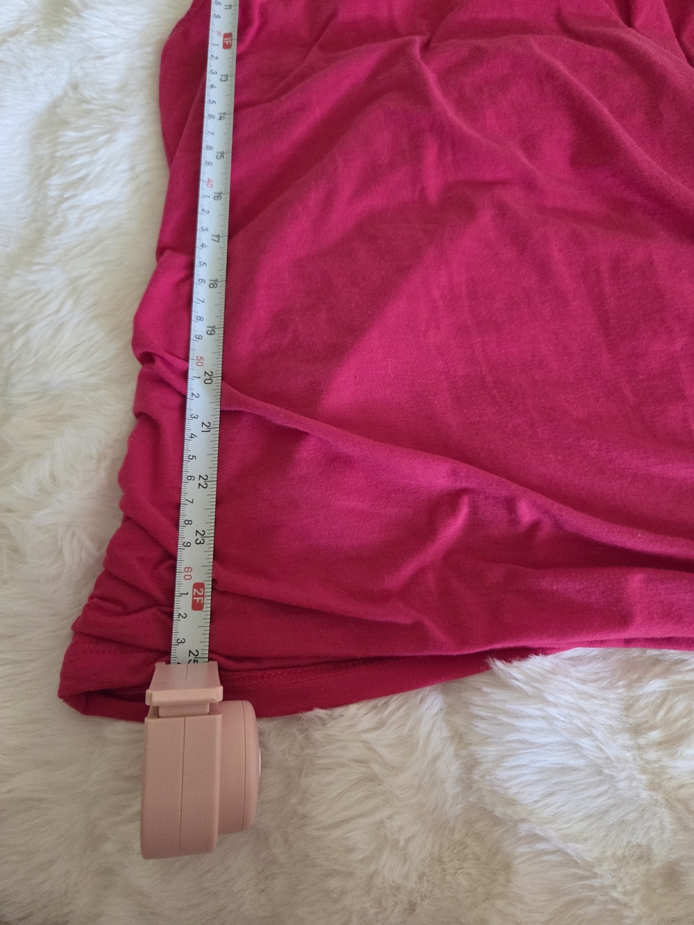 VENUS Magenta Sleeveless Surplice Camisole - Picture 7 of 7